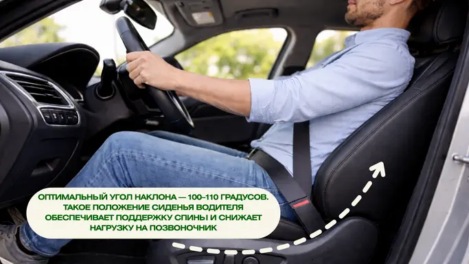 Наклон спинки - как правильно настроить Регулировка наклона спинки